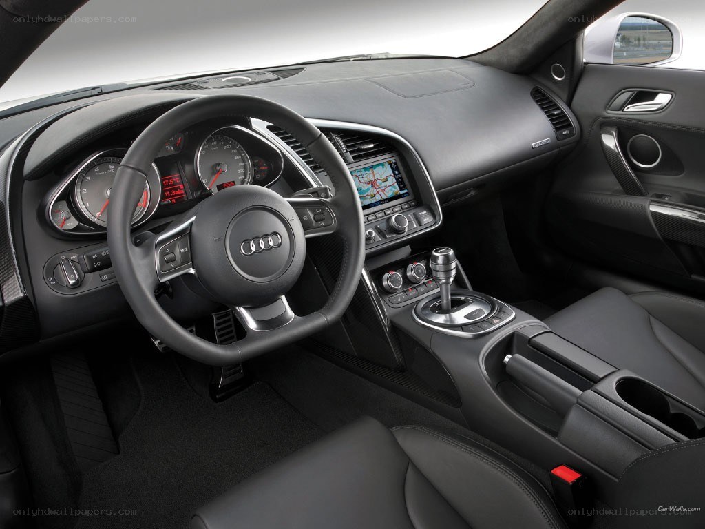 Audi R8 interior dashboard