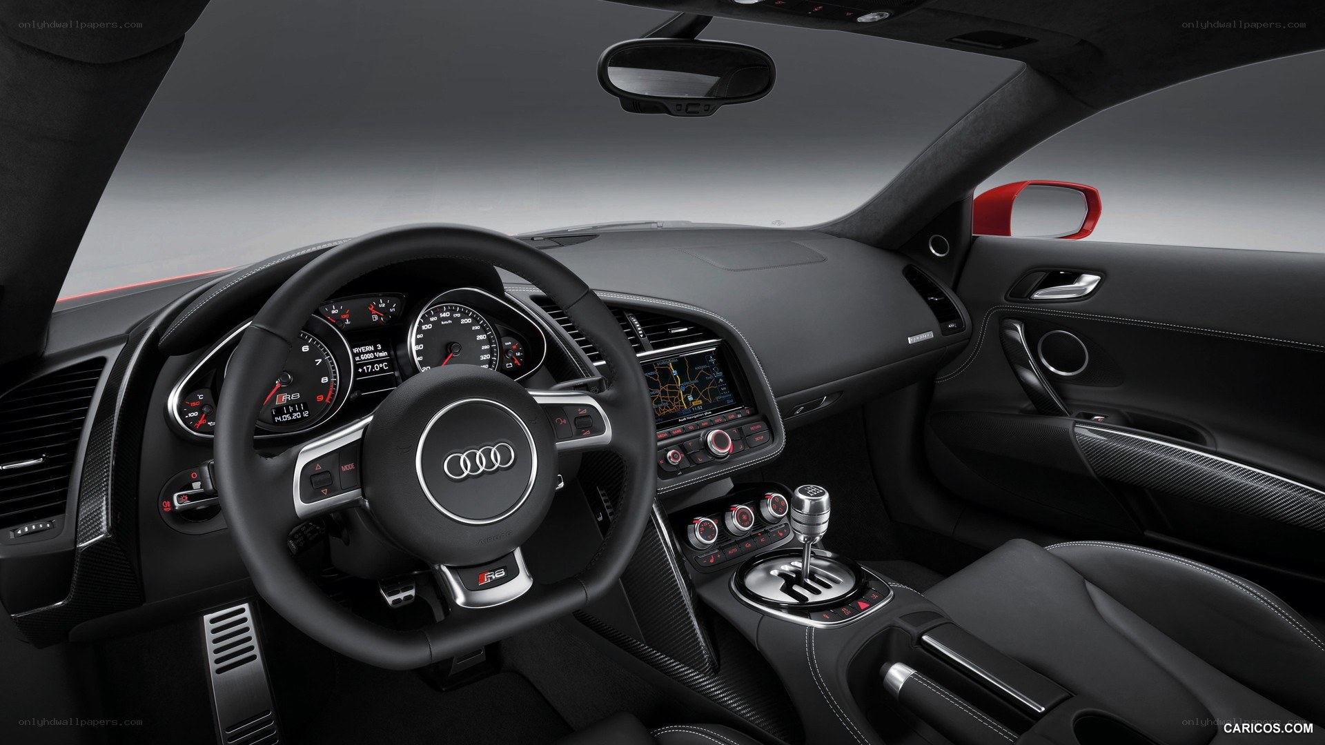 Audi R8 interior dashboard