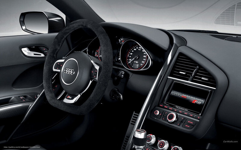 Audi R8 interior dashboard