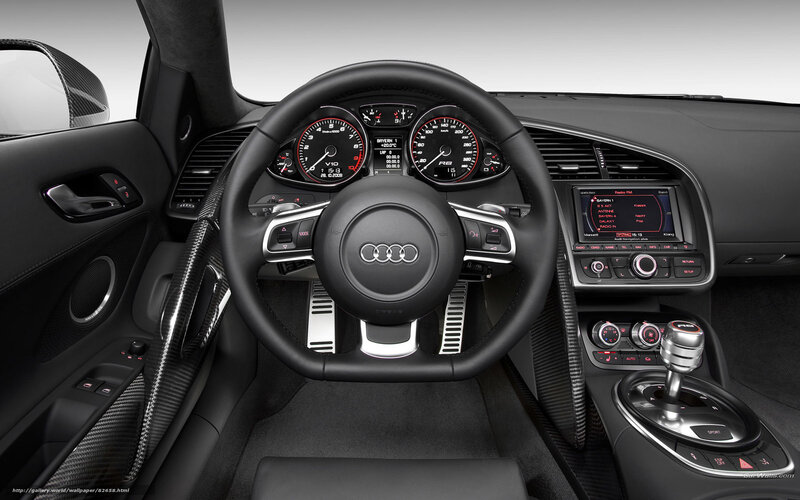 Audi R8 interior dashboard