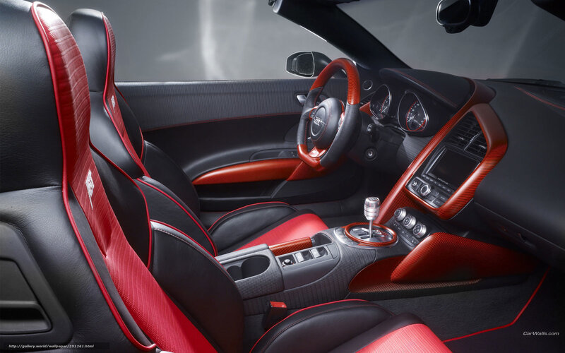 Audi R8 interior design
