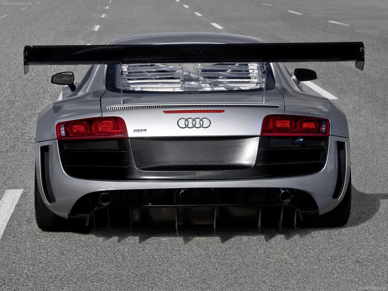 Audi R8 LMS GT3 rear view