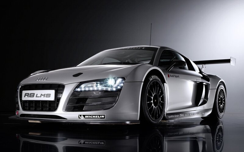 Audi R8 LMS race car