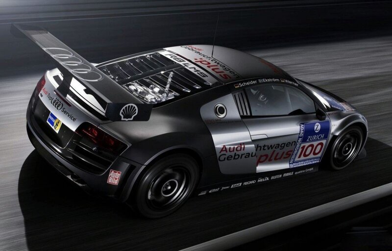 Audi R8 LMS race car