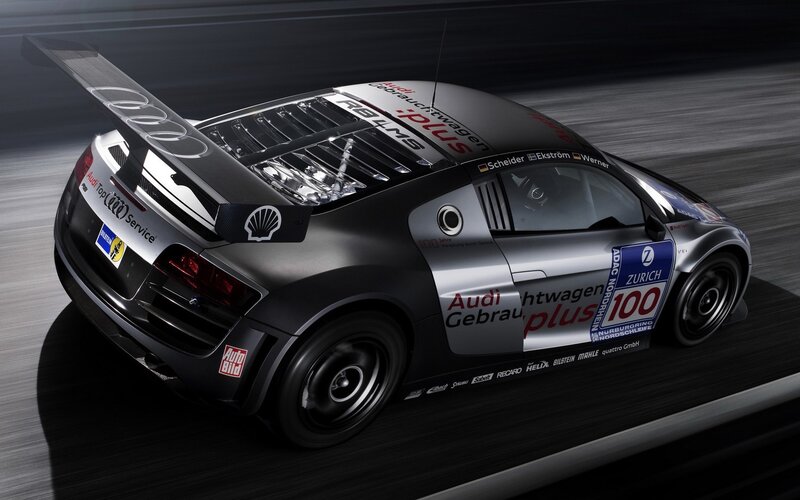 Audi R8 LMS race car