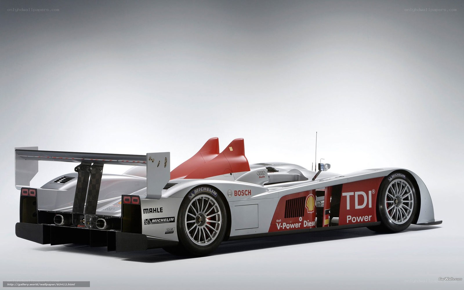 Audi R8 race car