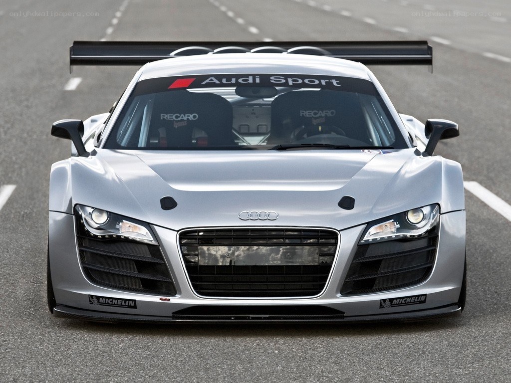 Audi R8 race car