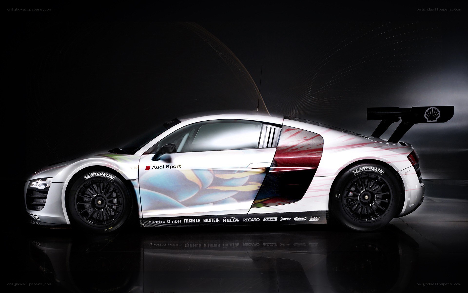 Audi R8 race car