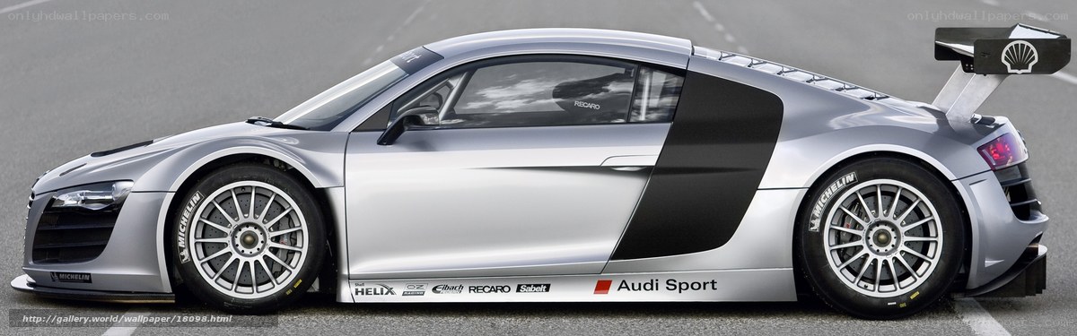 Audi R8 race car