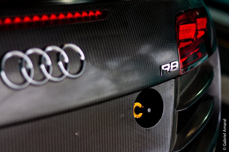 Audi R8 rear carbon fiber