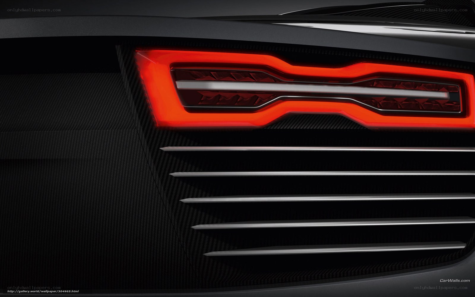 Audi R8 rear light design