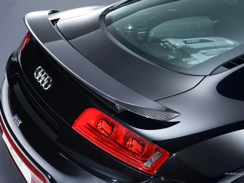 Audi R8 rear view