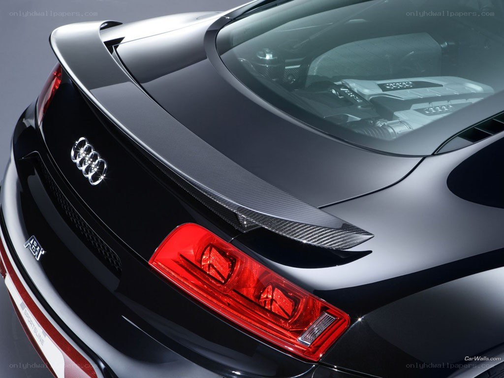 Audi R8 rear view