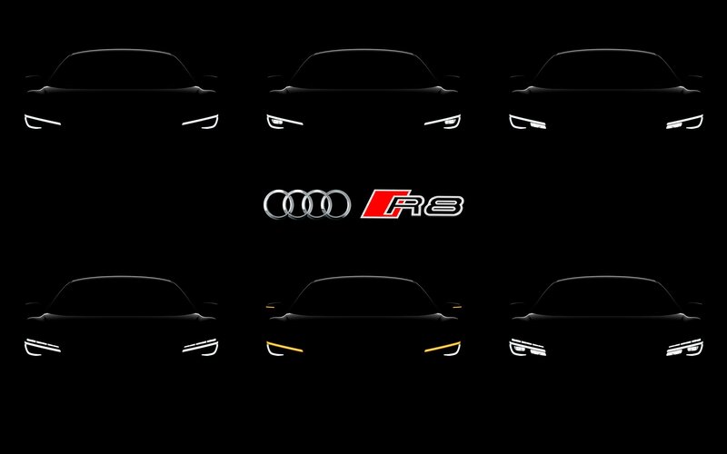 Audi R8 Silhouettes