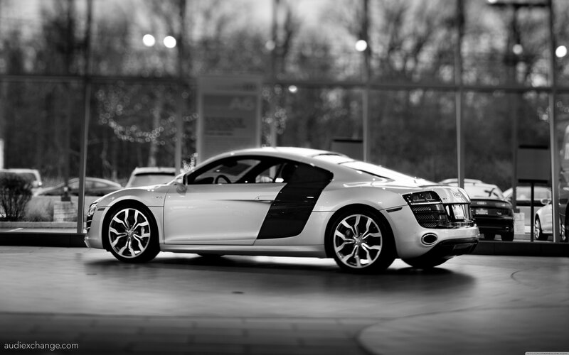 Audi R8 sports car
