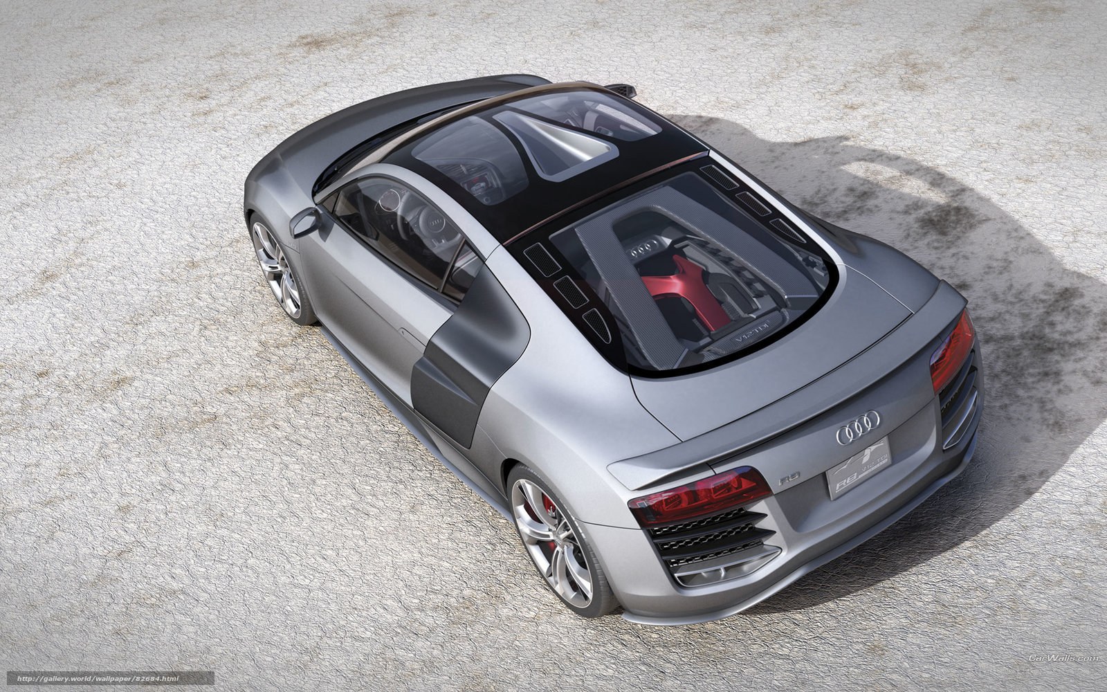 Audi R8 sports car