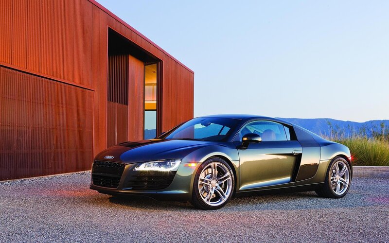 Audi R8 sports car