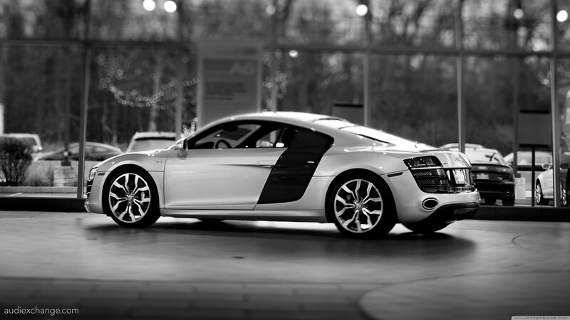 Audi R8 sports car