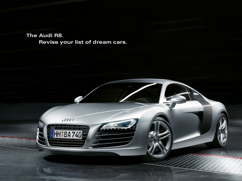 Audi R8 sports car