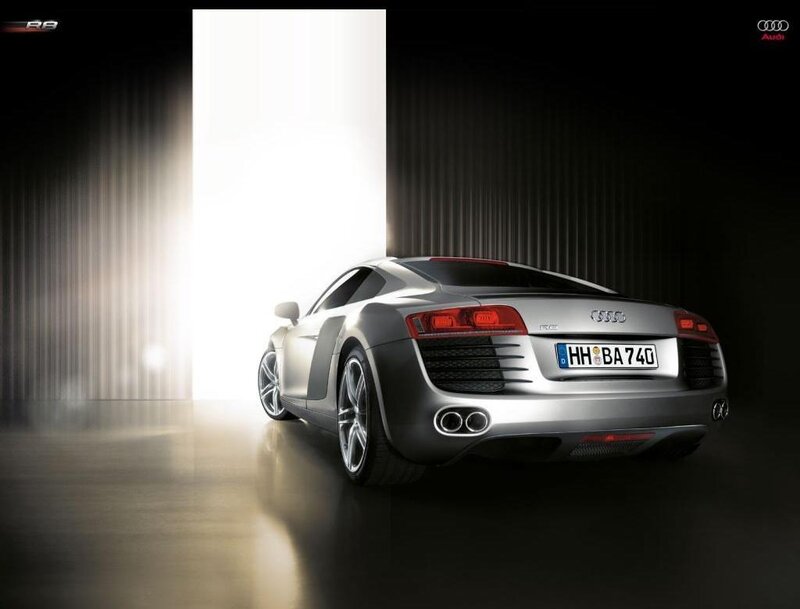 Audi R8 sports car