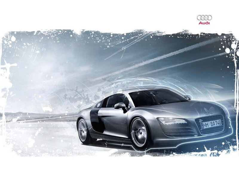 Audi R8 sports car