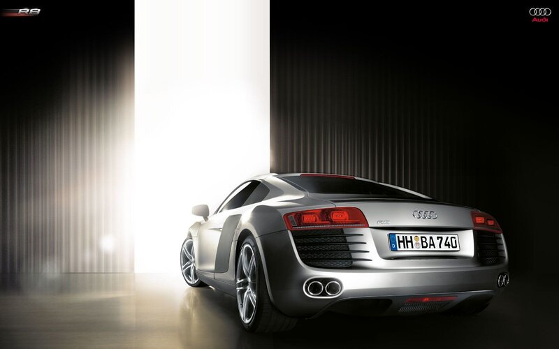 Audi R8 sports car