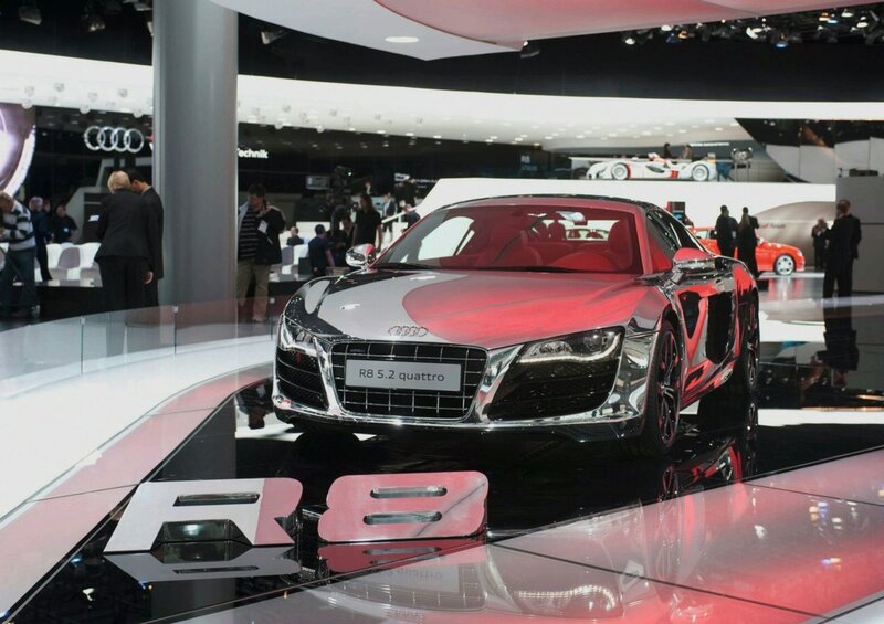 Audi R8 Sports Car — Red