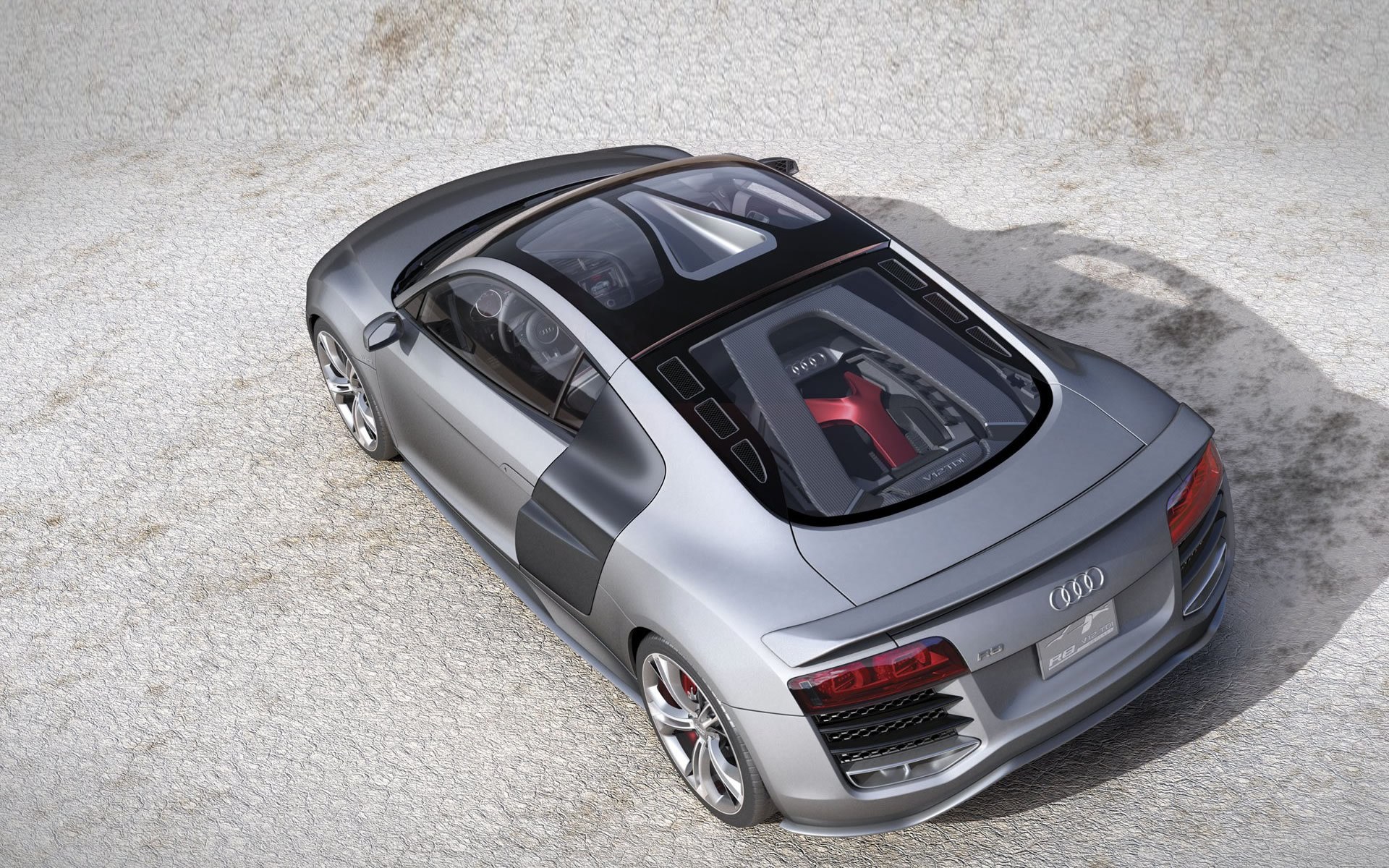 Audi R8 Spyder concept car