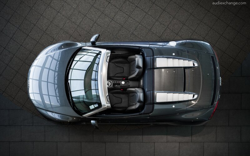 Audi R8 Spyder from above