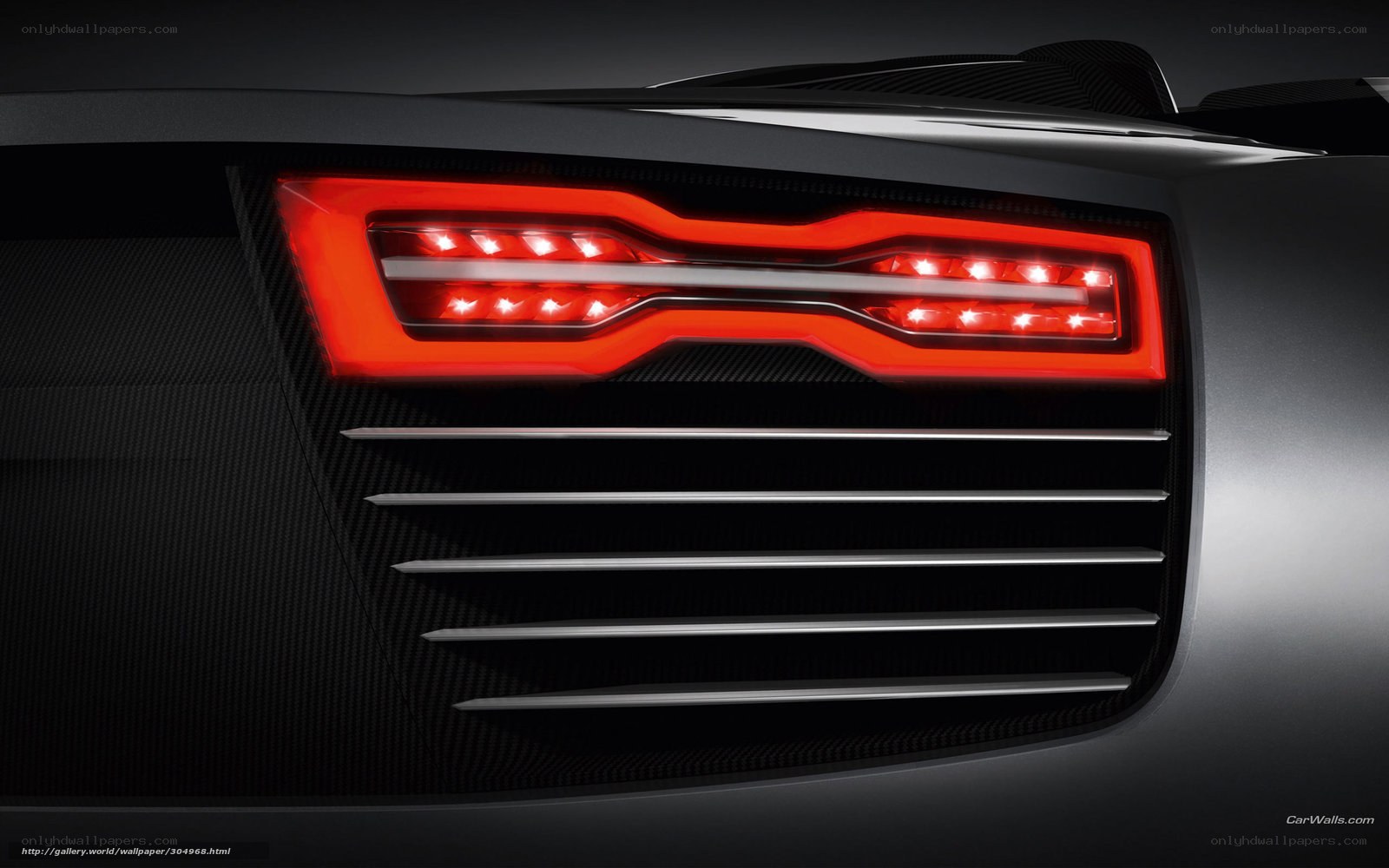 Audi R8 taillight design