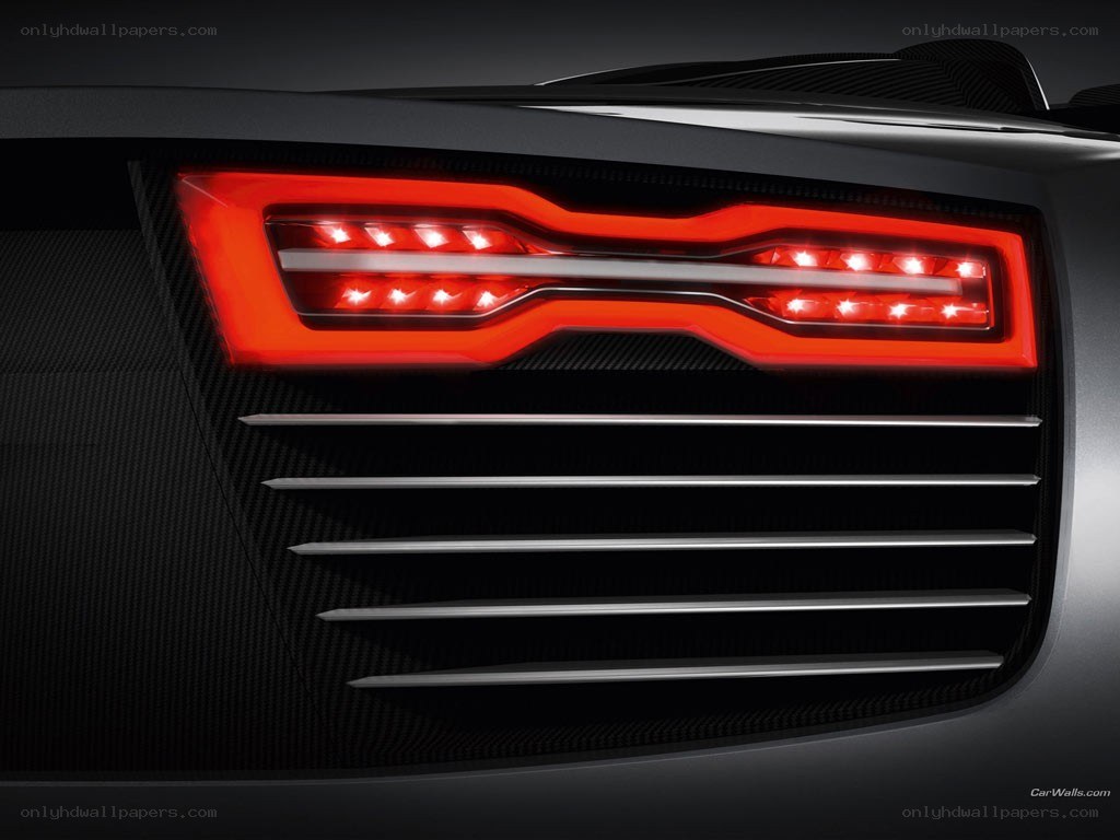 Audi R8 taillight design