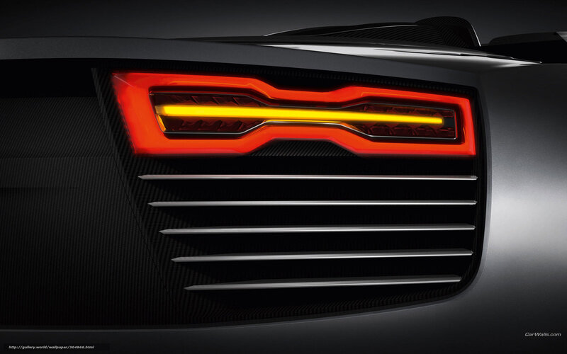 Audi R8 taillight design