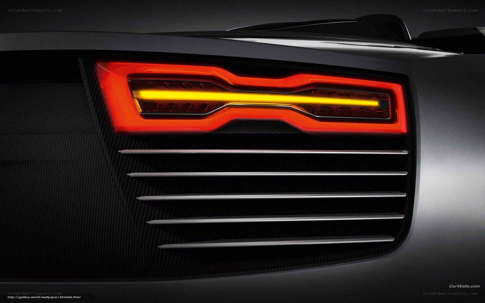 Audi R8 taillight design
