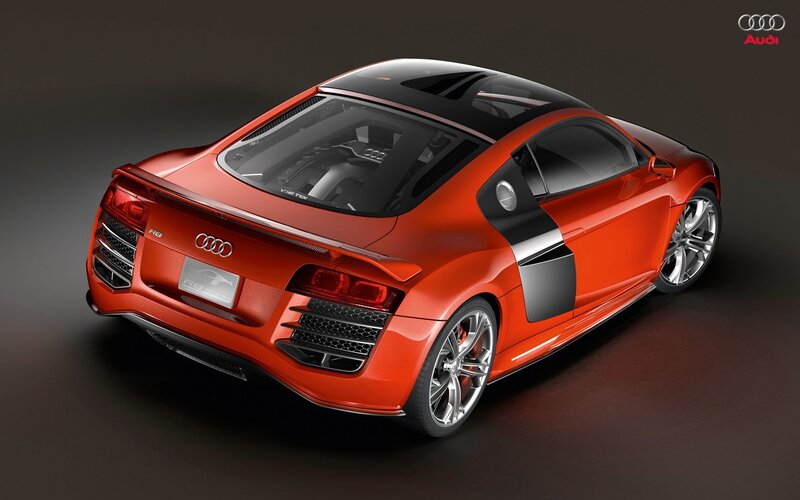 Audi R8 V10 sports car