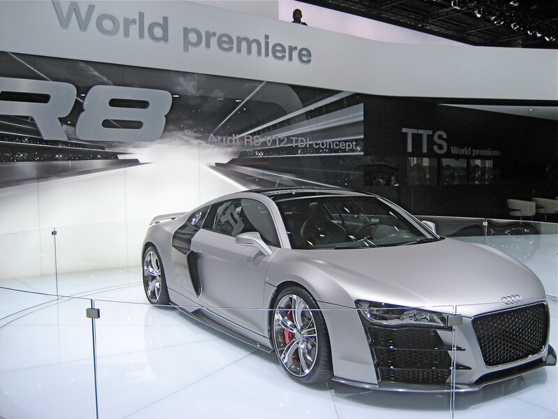 Audi R8 V12 TDI concept car