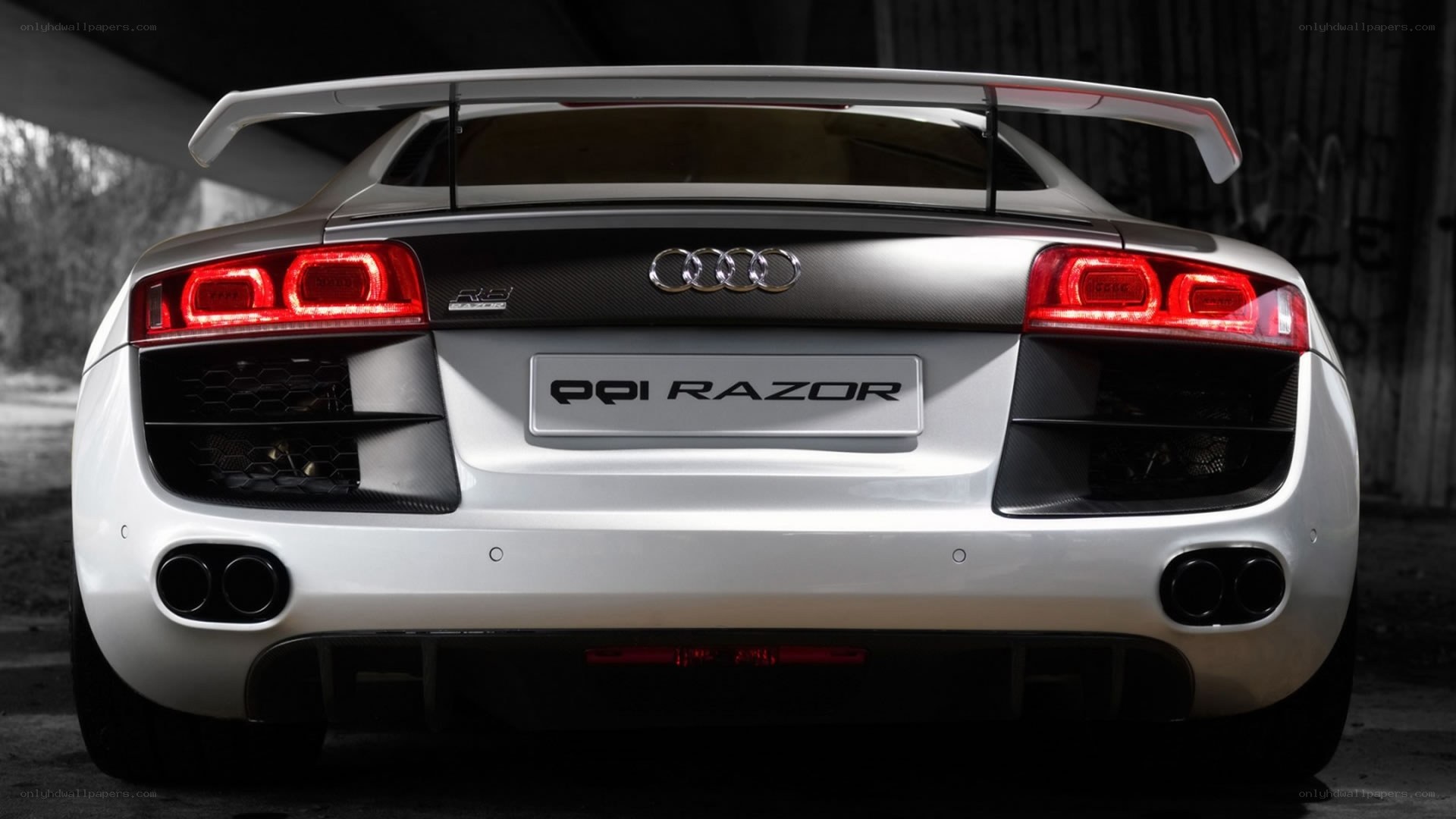 Audi R8 with QPI Razor