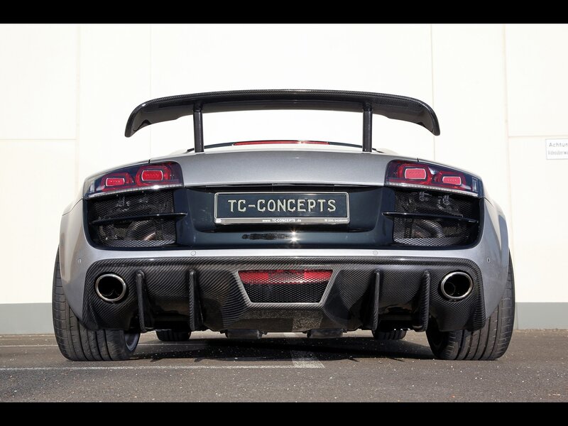 Audi R8 with TC-Concepts rear wing