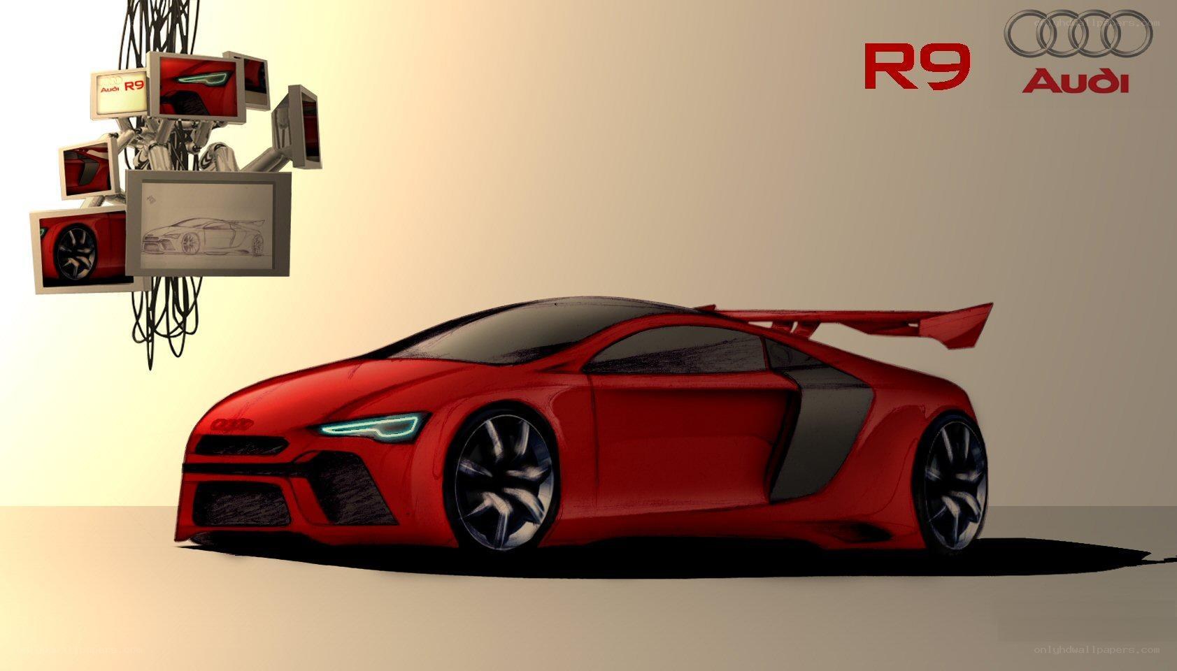 Audi R9 concept car