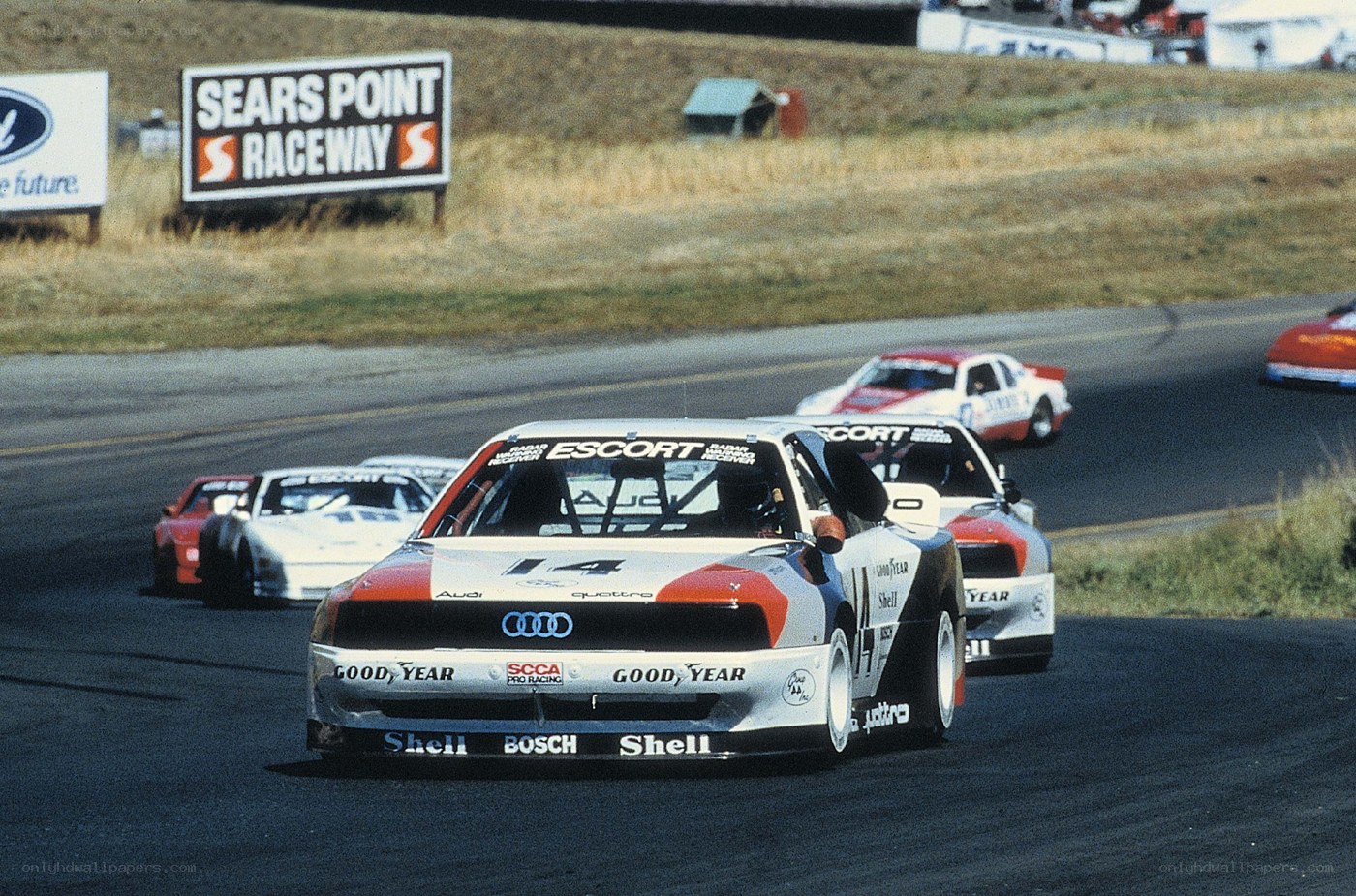 Audi race car at Sears Point