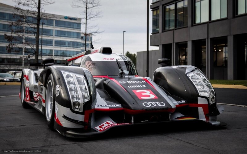 Audi Race Car — Black, Neutral