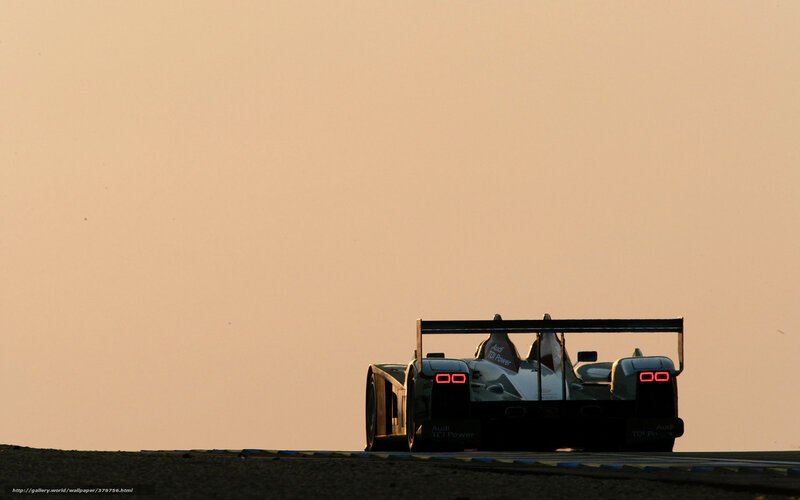 Audi Race Car — Orange