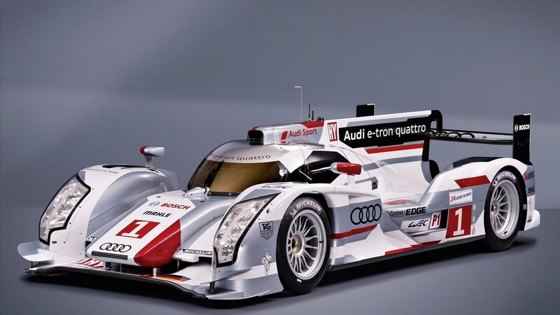 Audi Race Car — White