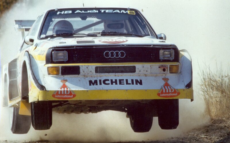 Audi Rally Car — White