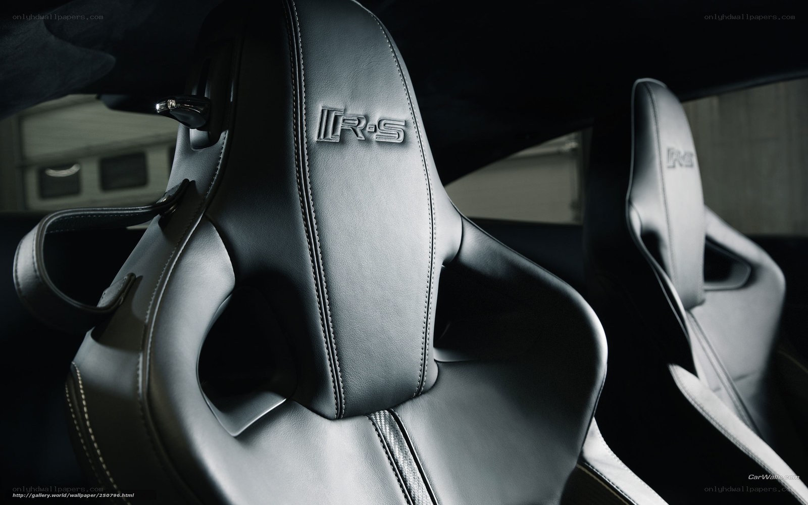 Audi RS car seats interior