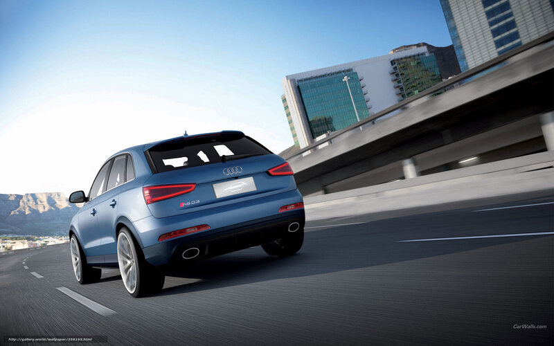 Audi RS Q3 in motion
