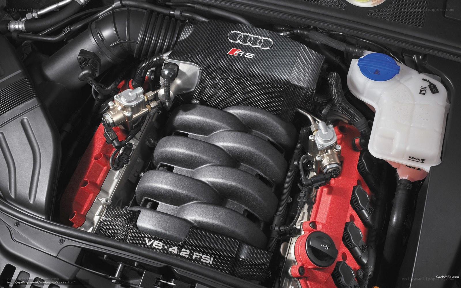Audi RS V8 engine