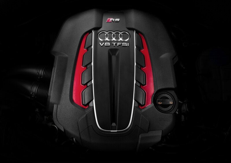 Audi RS V8 TFSI engine
