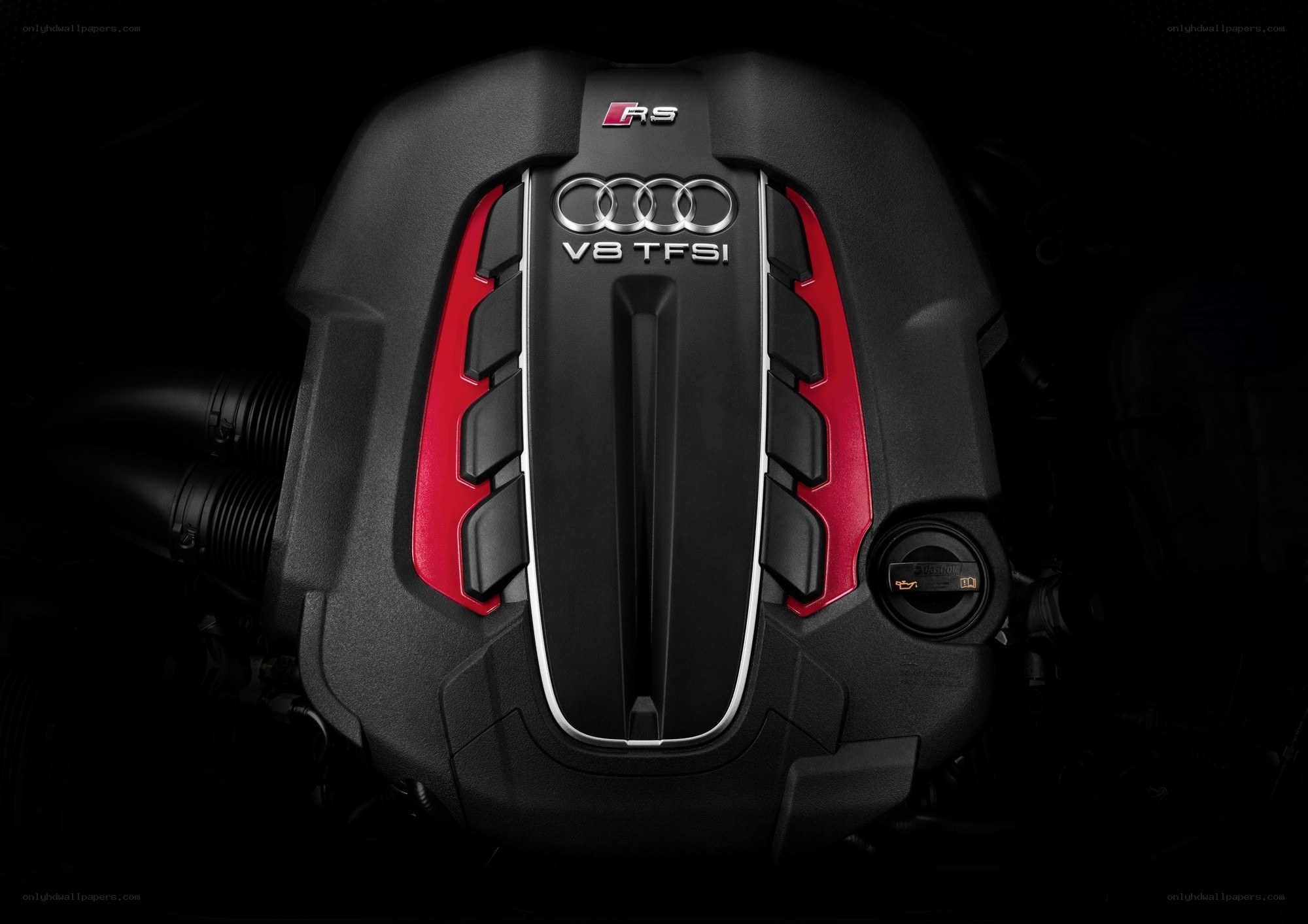 Audi RS V8 TFSI engine