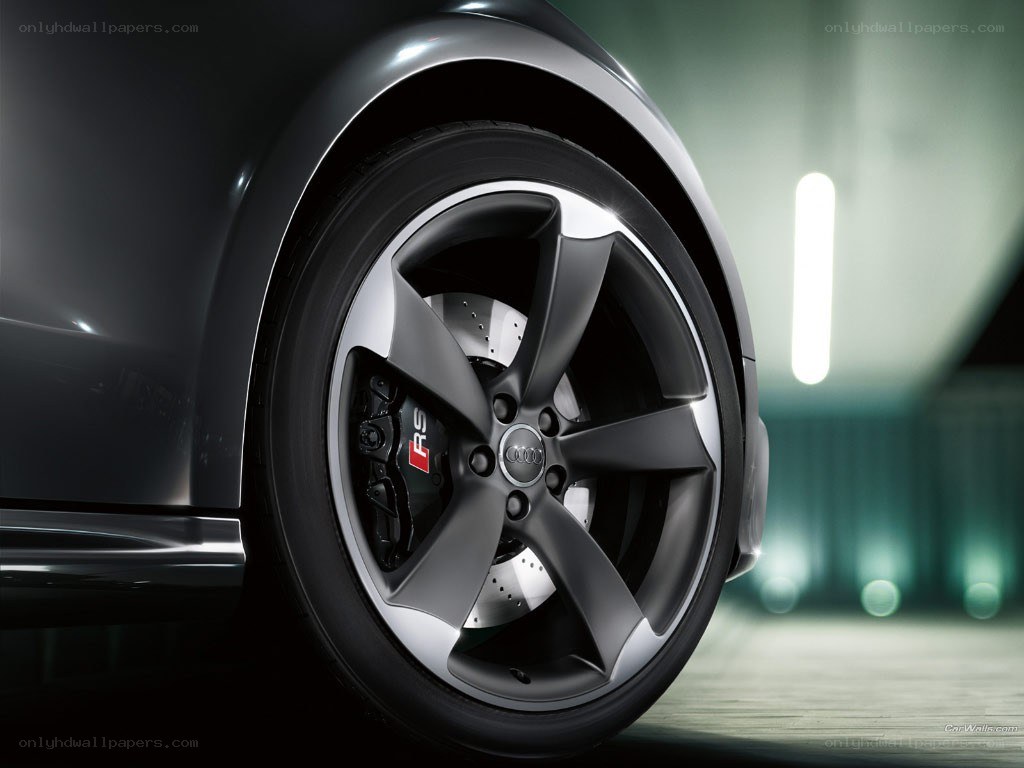 Audi RS wheel close-up
