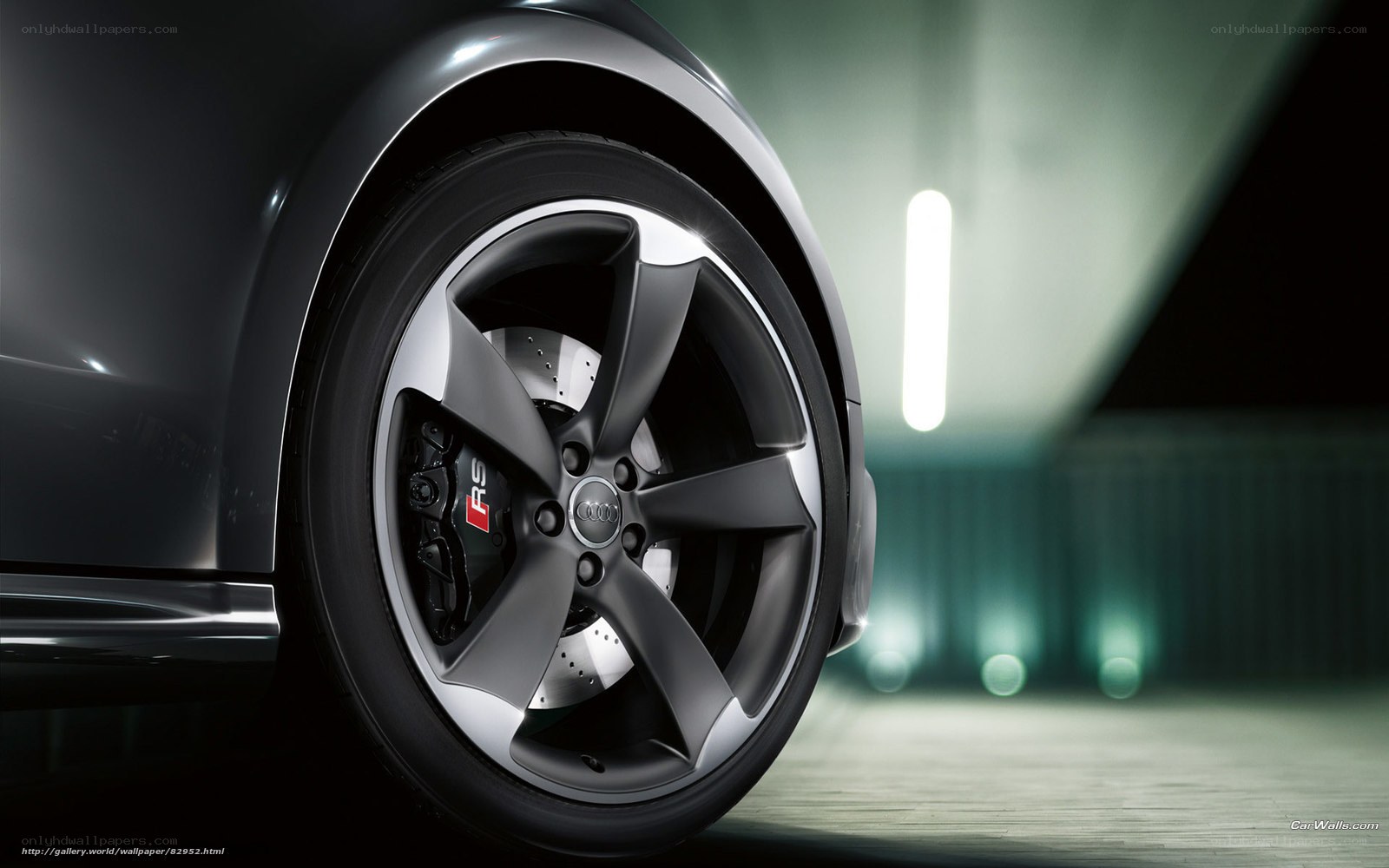 Audi RS wheel detail